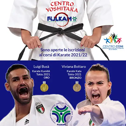 Iscrizione corsi karate 2021-2022
